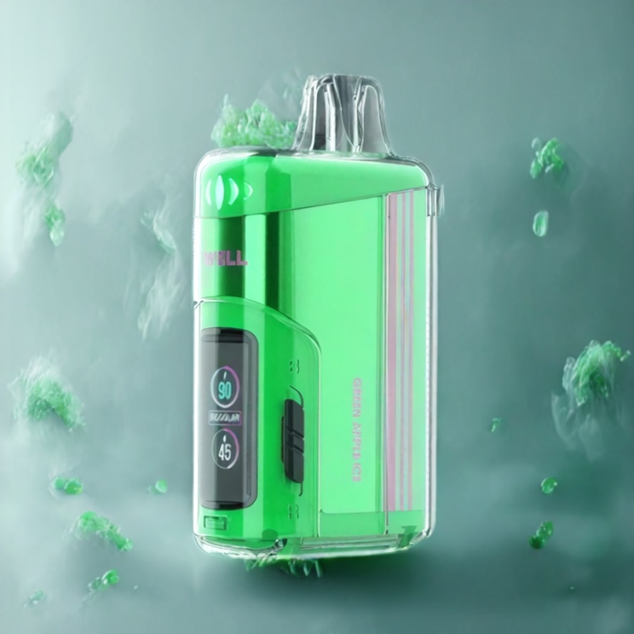 UWELL VISCORE A18000 Pod System Grönt Äpple Is med 18000 puff, 750 mAh, 20 ml, svensk grossist