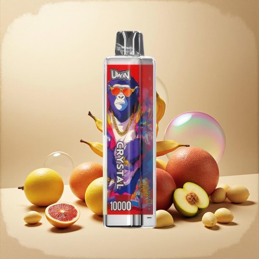 Uwin Crystal 10000 Puffs Engångs Vape Kärlek 66 med RGB-belysning – svensk grossist