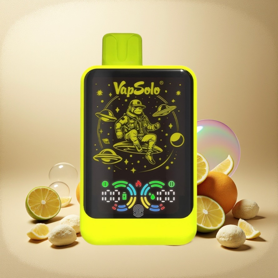 VapSolo GALAXY 30000 Puffs Engångs Vape Citron Lime 40ml 850mAh Type-C svensk grossist