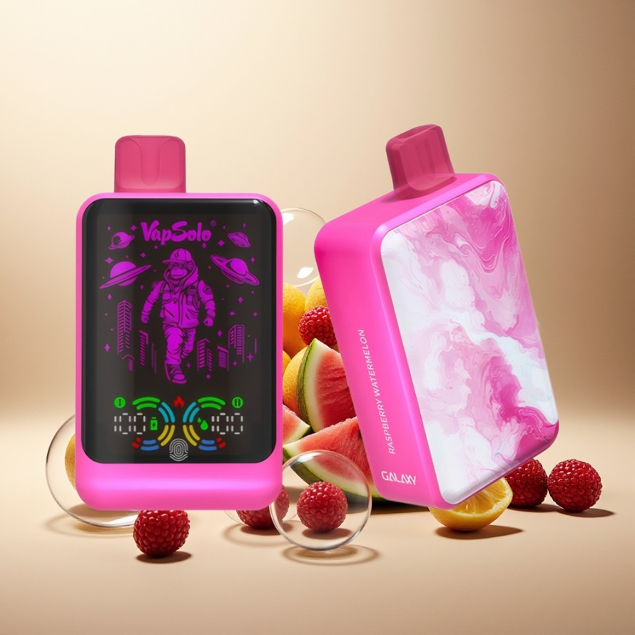 VapSolo GALAXY 30000 Puffs Engångs Vape Hallon Vattenmelon 40ml 850mAh Type-C svensk grossist
