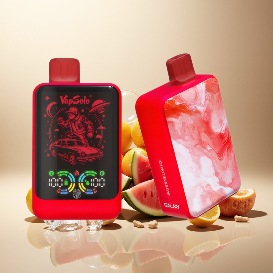 VapSolo GALAXY 30000 Puffs Svensk Grossist Engångs Vape Vattenmelon Is 40ml 850mAh Type-C