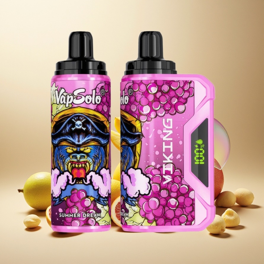 VapSolo VIKING 12000 Puffs Engångs Vape SommarDröm 22ml Type-C svensk grossist