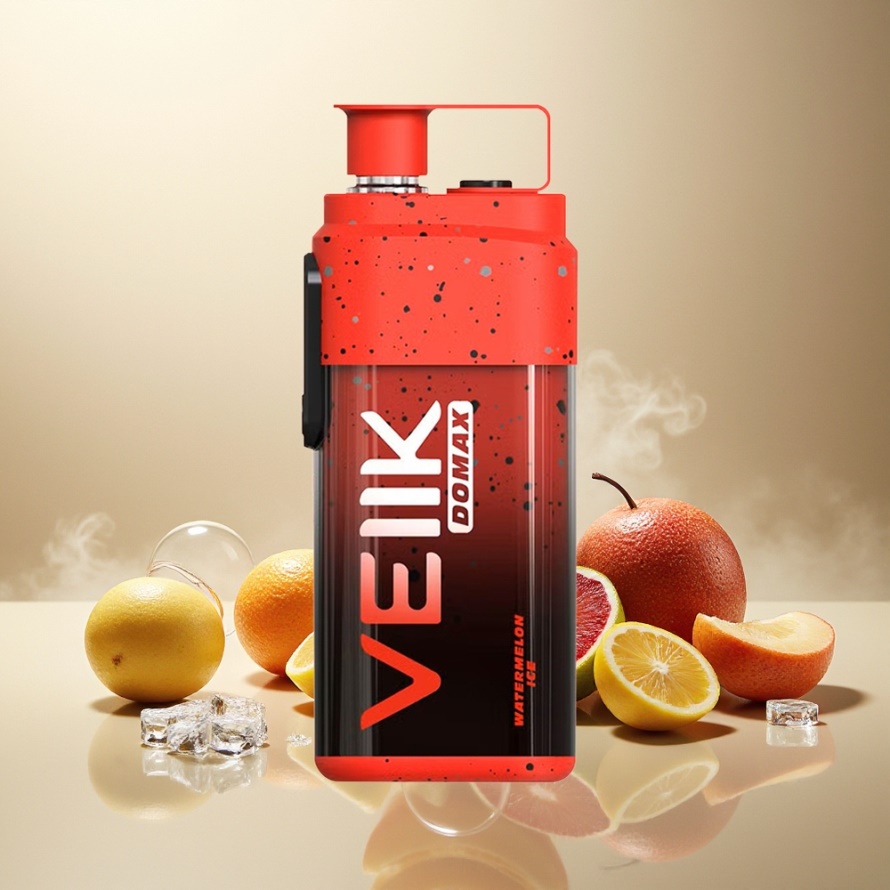 VEIIK DOMAX 20000 Puffs Svensk Grossist Engångs Vape Vattenmelon Is med 25ML E-liquid & 850 mAh Batteri