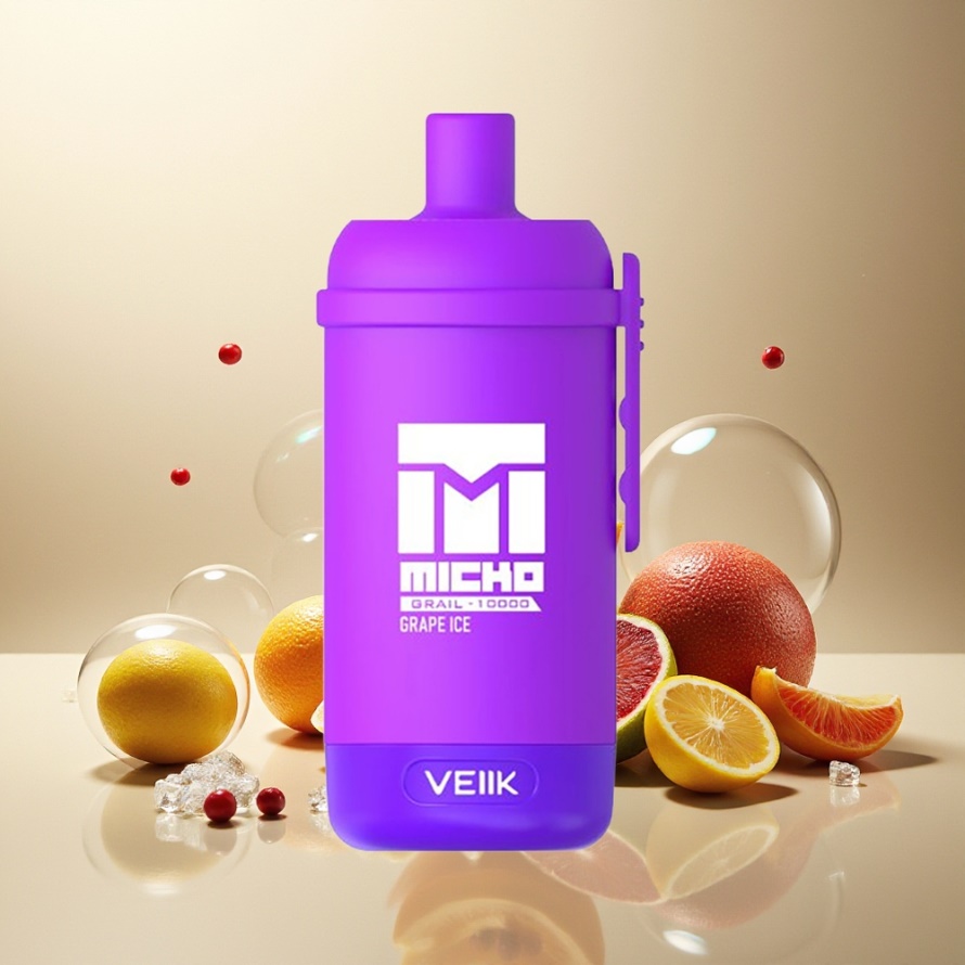 VEIIK MICKO GRAIL 10000 Puffs Engångs Vape Grädis (1.0ohm Mesh, 600mAh) svensk grossist