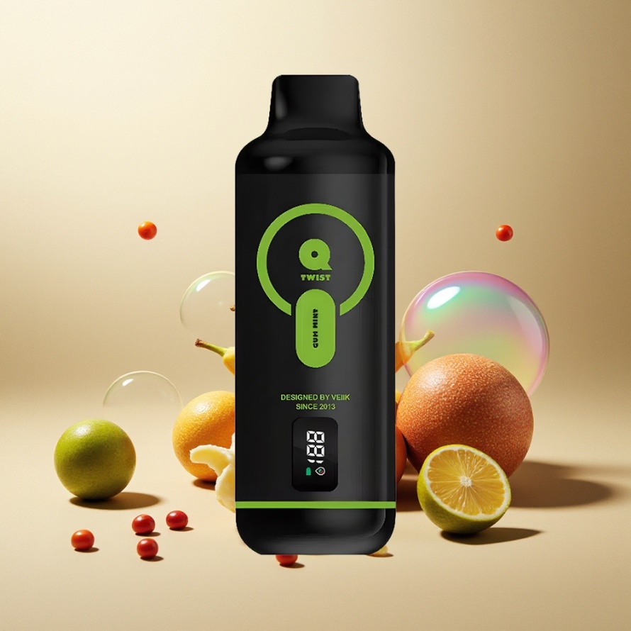 VEIIK MICKO Q TWIST 12000 Puffs Engångsvape Cum Mint 50mg/ml svensk grossist