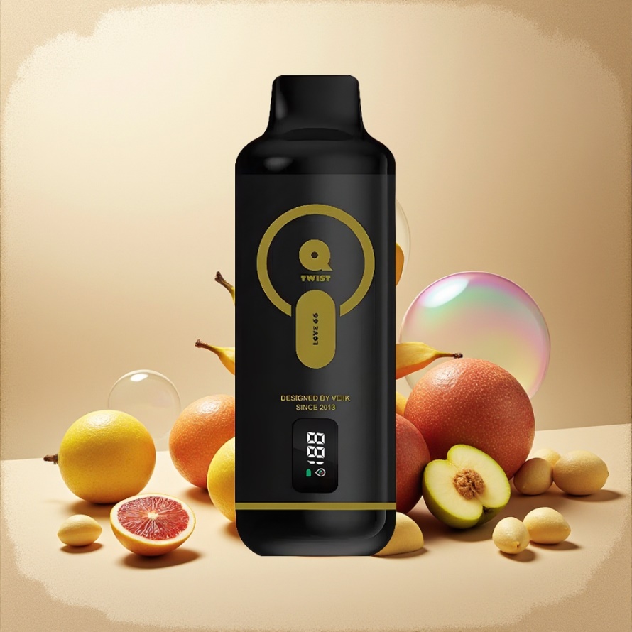 VEIIK MICKO Q TWIST 12000 Puffs Svensk Grossist Engångs Vape Kärlek 66 50mg/ml Salt Nic 1.1ohm Mesh Coil