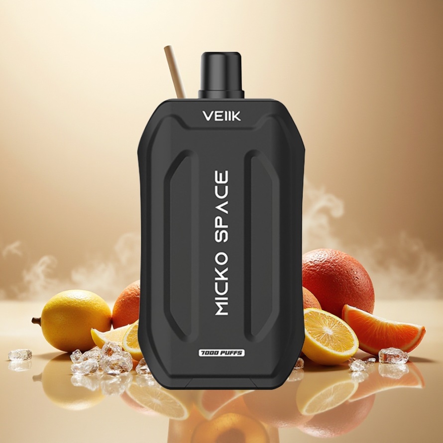 VEIIK MICKO SPACE 7000 Puffs Engångs Vape Cola Is (18ml, 5% Nikotin, 500mAh) svensk grossist