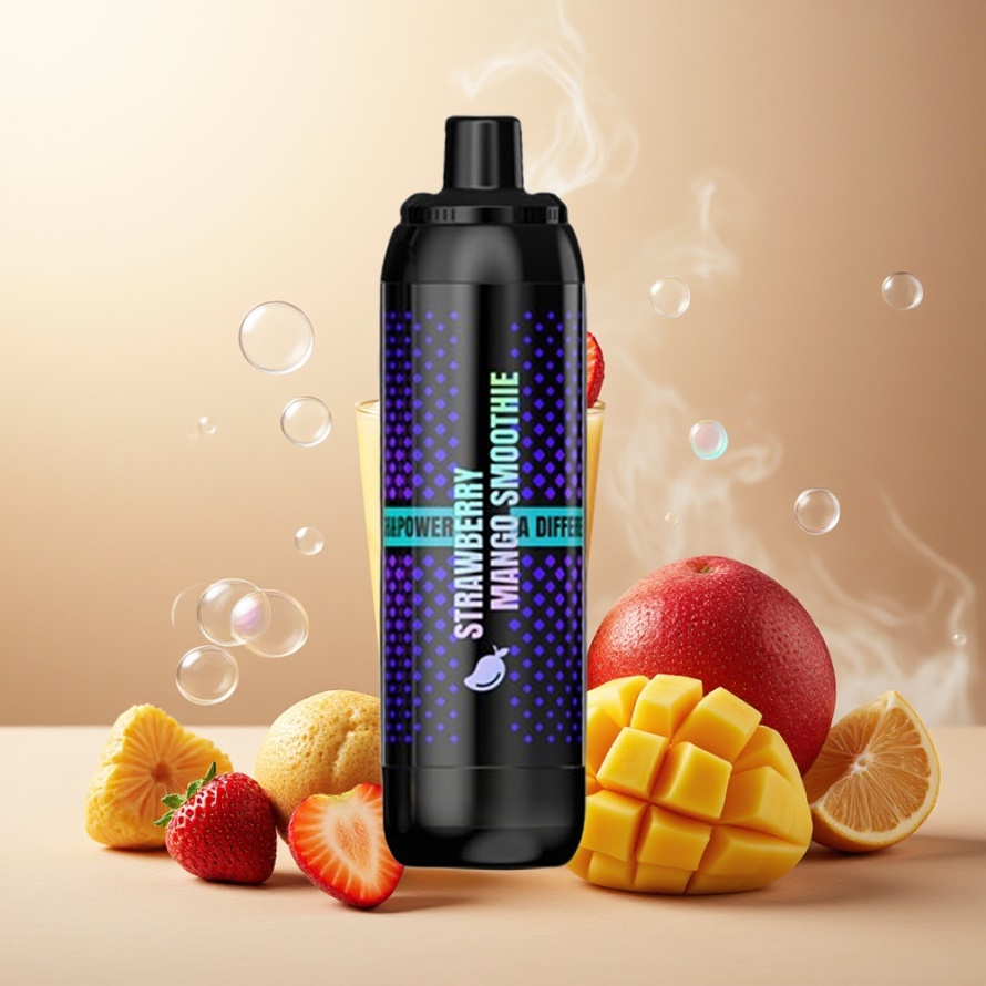 VEIIK NIGHT ELF 25000 PUFFS Svensk Grossist Engångs Vape Jordgubb Mango Smoothie DTL DUAL MESH 1100mAh