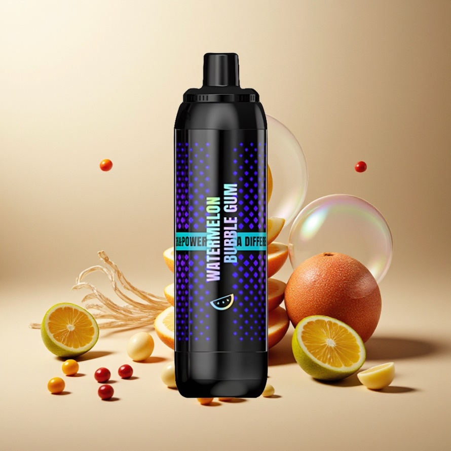 VEIIK NIGHT ELF 25000 PUFFS Svensk Grossist Engångs Vape Vattenmelon Tuggummi DTL DUAL MESH 1100mAh
