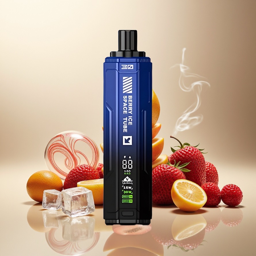 VEIIK SPACE TUBE 20000 Puffs Svensk Grossist Engångs Vape Bär Is med 22ml & 850mAh