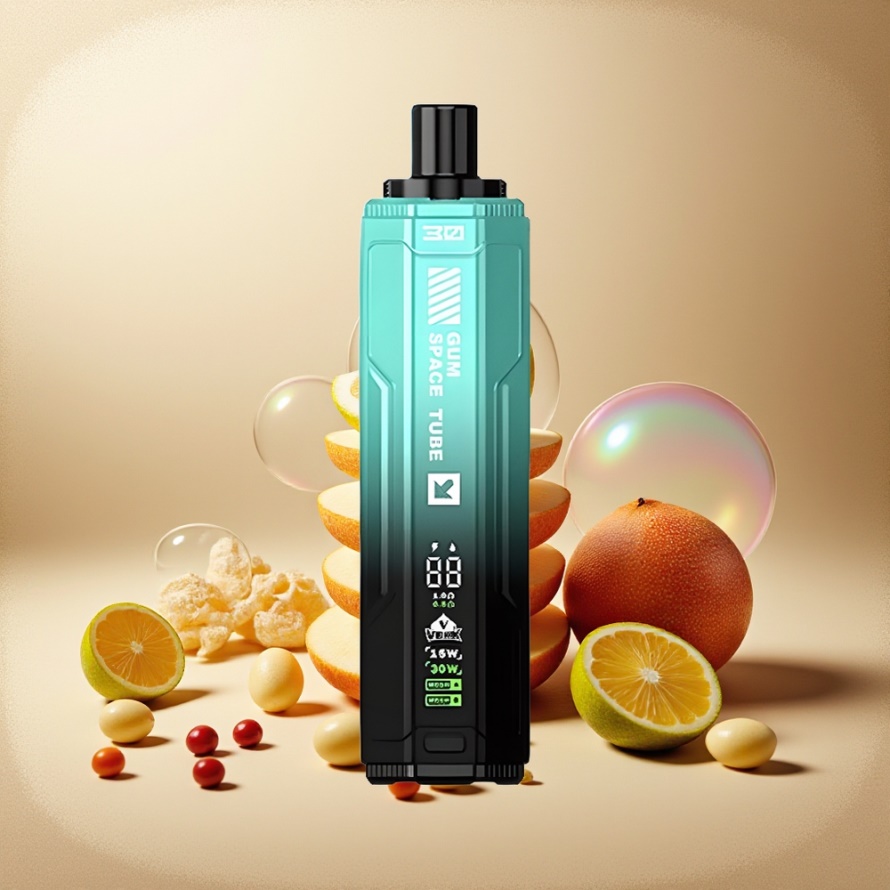 VEIIK SPACE TUBE 20000 Puffs Svensk Grossist Engångs Vape Tuggummi med 22ml PC/PCTG, 850mAh Typ-C