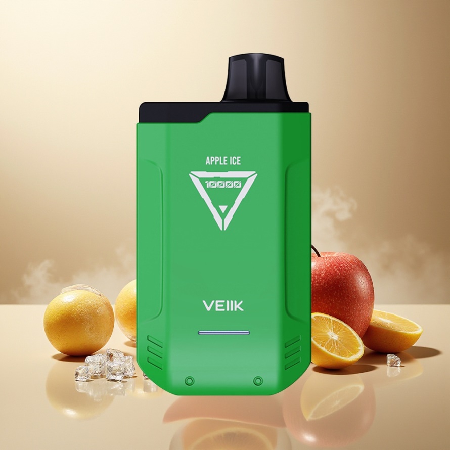 VEIIK X SPACE 10000 Puffs Engångs Vape Äpple Is 18ML USB-C svensk grossist