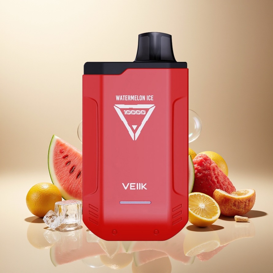 VEIIK X SPACE 10000 Puffs Engångsvape Vattenmelon Is 18ML USB-C svensk grossist