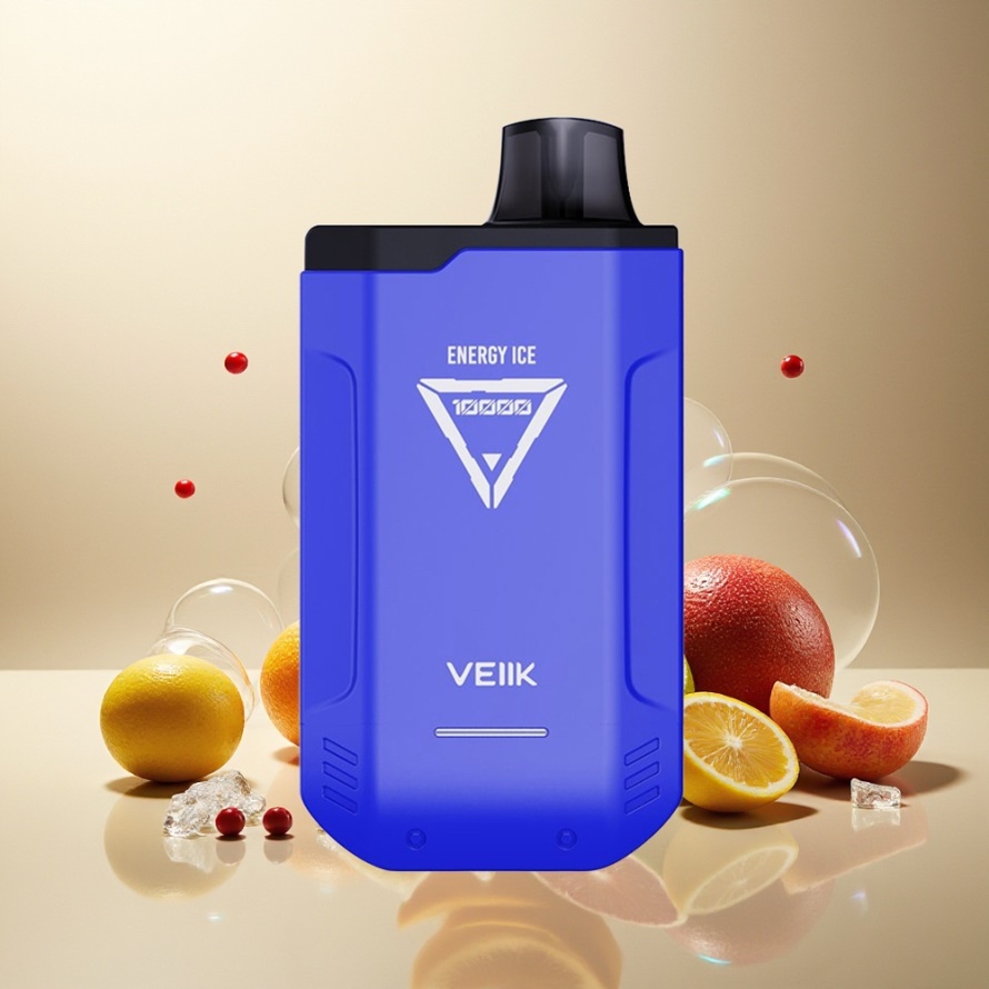 VEIIK X SPACE 10000 Puffs Engergi Is Engångs Vape med 18ML & USB-C – svensk grossist
