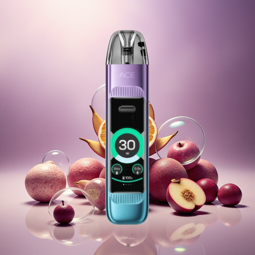 VOZOL ACE MAX Engångs Vape Galaxy Violett 1000mAh USB-C svensk grossist