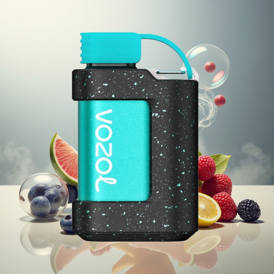 VOZOL Gear 7000 Engångs Vape Blå Hallon Citron - 15mL E-liquid & 500mAh Battery - Svensk Grossist