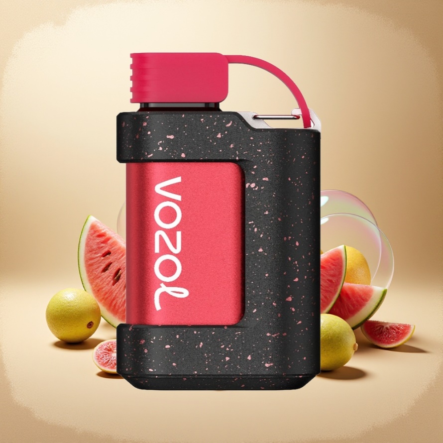 VOZOL Gear 7000 Engångs Vape Litchi Guava Vattenmelon 15mL 500mAh svensk grossist