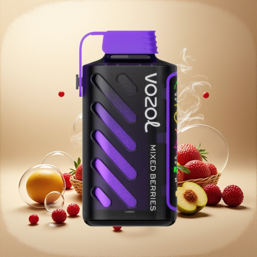 VOZOL Gear Power 20000 Puffs Svensk Grossist Engångs Vape Blandade Bär med 20mL & S.i.L.C. Tech