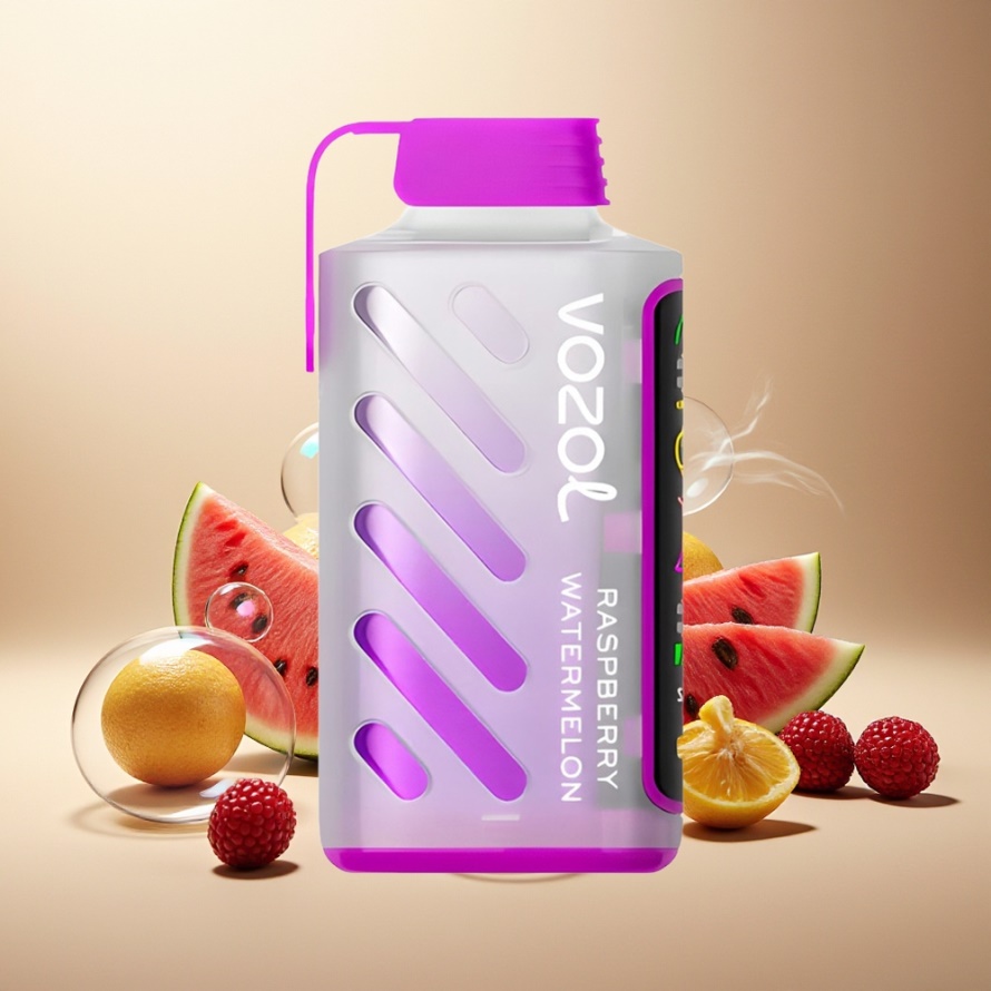 VOZOL Gear Power 20000 Puffs Svensk Grossist Engångs Vape Hallon Vattenmelon Dual Mesh Coil 20mL