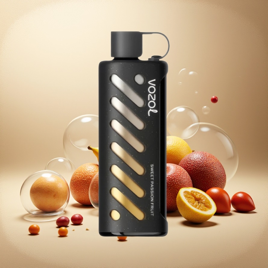 VOZOL Gear Shisha 25000 Puffs Svensk Grossist Söt Passionfrukt Dual Mesh 1000mAh