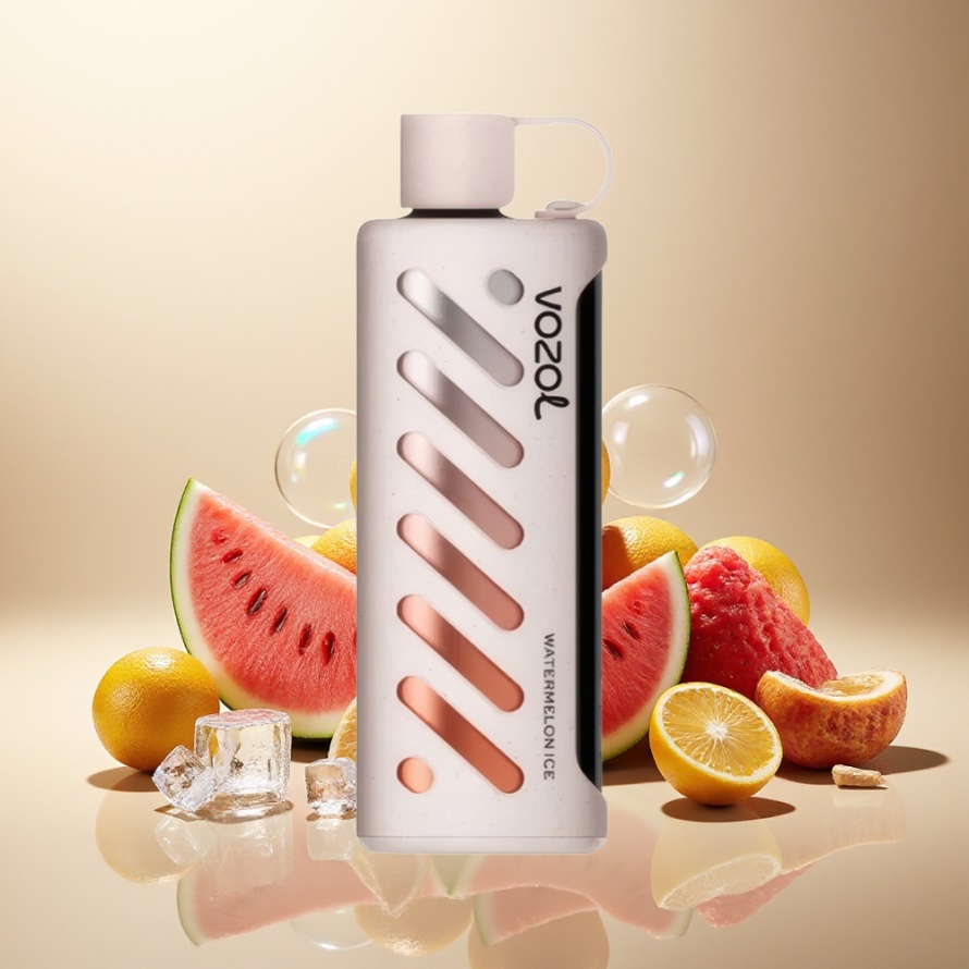 VOZOL Gear Shisha 25000 Puffs Vattenmelon Is Engångs Vape Svensk Grossist Dual Mesh 1000mAh