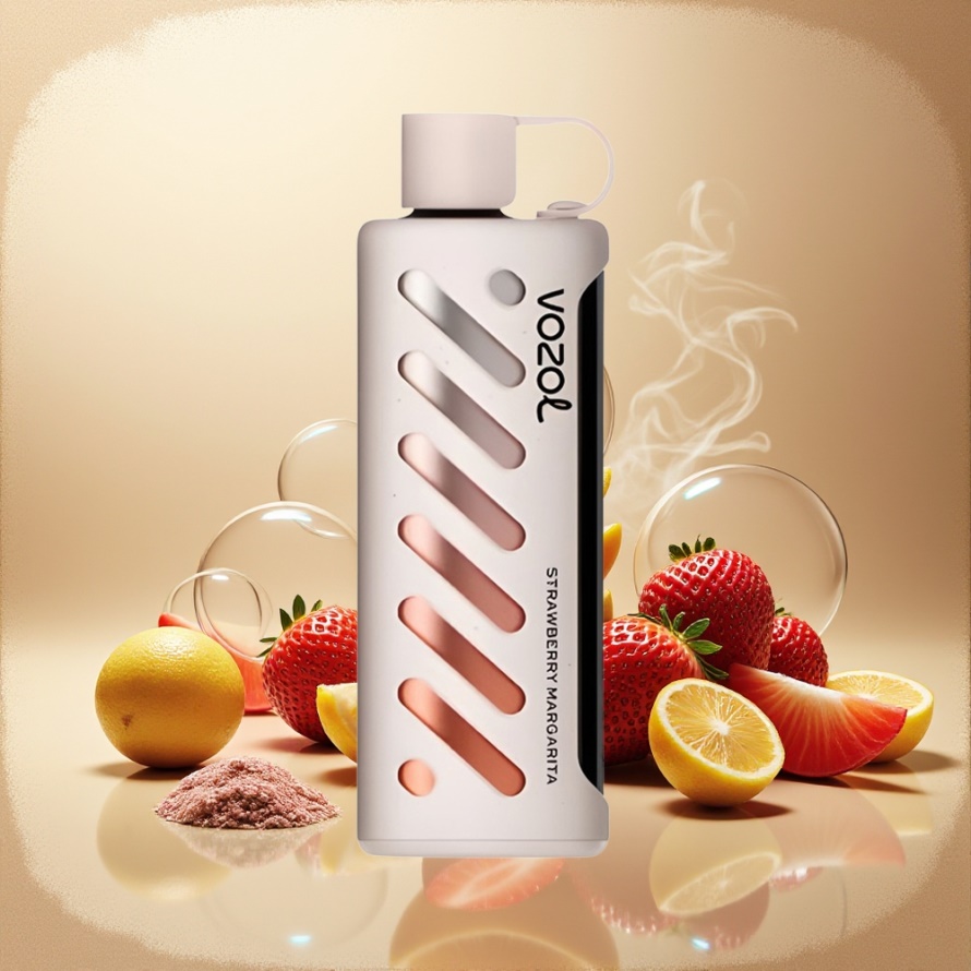 VOZOL Gear Shisha 25000 Puffs svensk grossist Dual Mesh Jordgubb Margarita 1000mAh