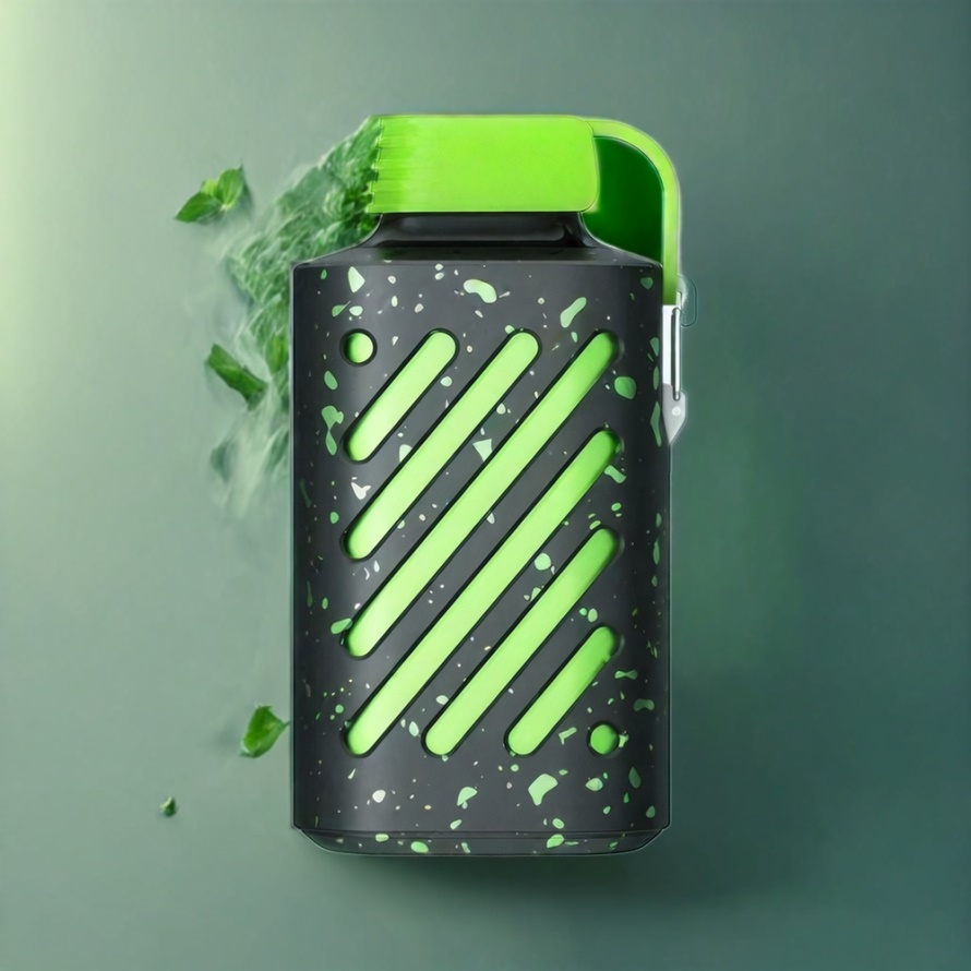 VOZOL GEAR 10000 Engångs Vape Kylmynta – 10000 Puffar, 20 ml E-vätska, VAMT Mesh Coil, Svensk Grossist