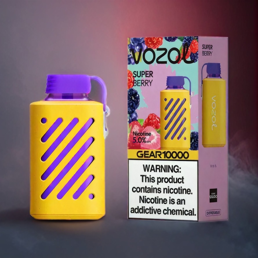 VOZOL GEAR 10000 Engångsvape Superbär 10000 Puffar 20ml Svensk Grossist