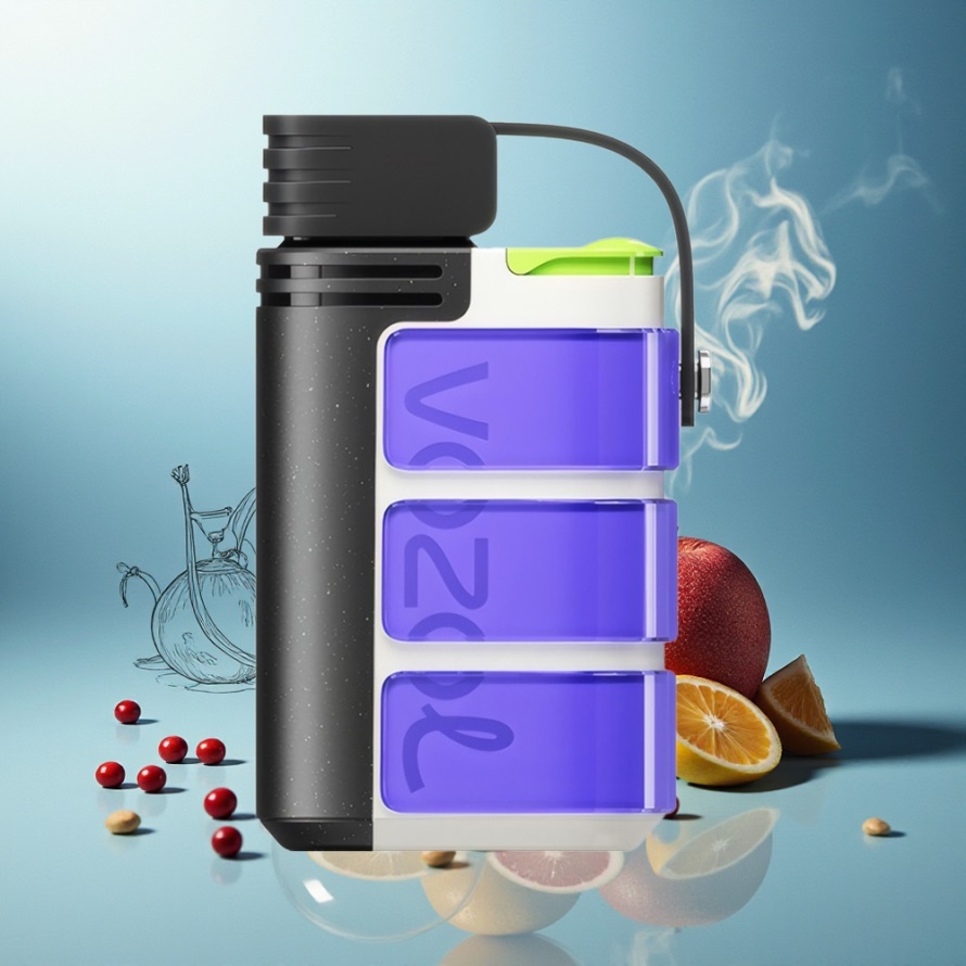 VOZOL GEARS 4000C/6000C Engångs Vape Saffirsblå – 6000 puffar, 50mg/ml, svensk grossist