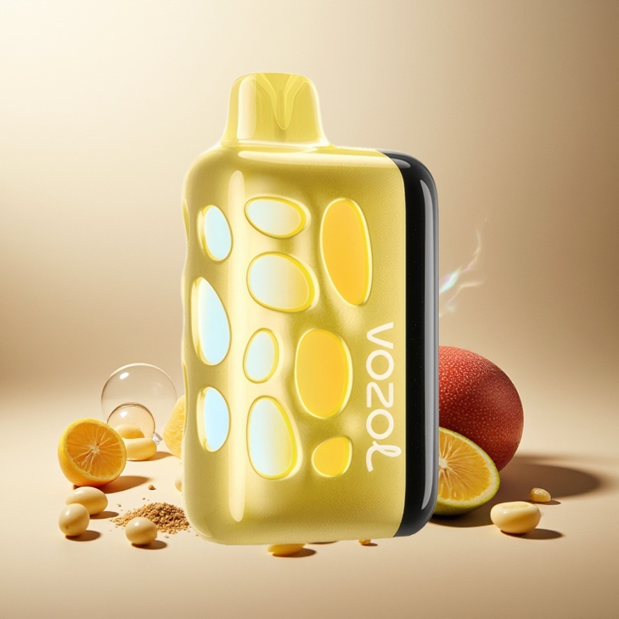 VOZOL RAVE 40000 Svensk Grossist Engångs Vape Mango Is med Beat-Synced Party Mode & 1000mAh Batteri