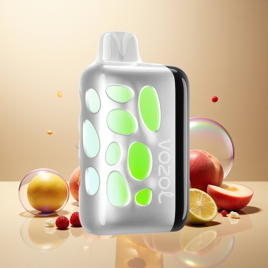 VOZOL RAVE 40000 Svensk Grossist Engångs Vape Persika Hallon Lemonad med 1000mAh Batteri & 20/50mg/ml Nikotin