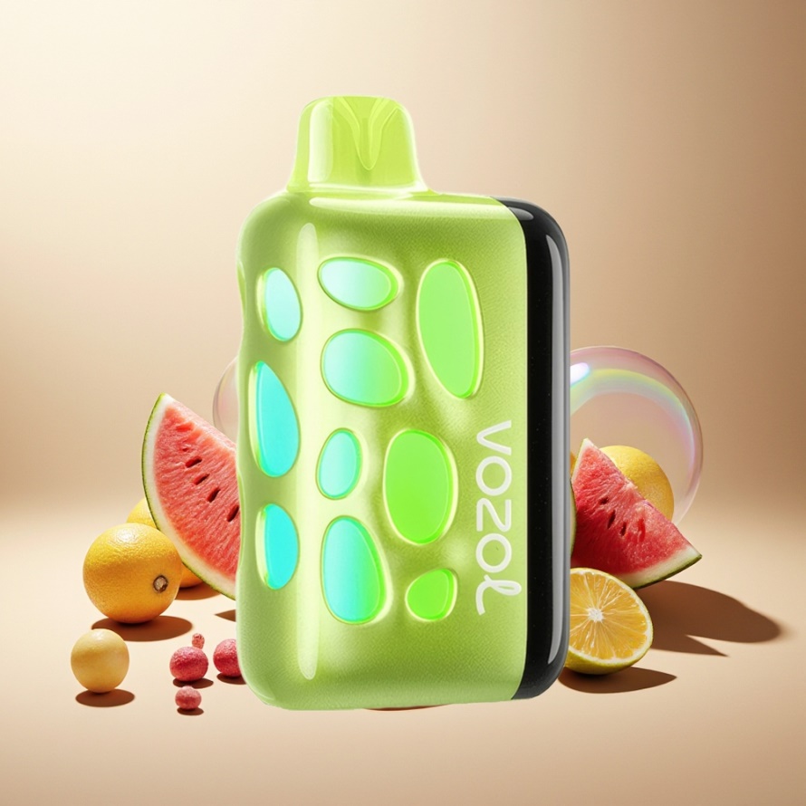 VOZOL RAVE 40000 Svensk Grossist Engångs Vape Vattenmelons Tuggummi 270° Glöd Laddning 20min 1000mAh