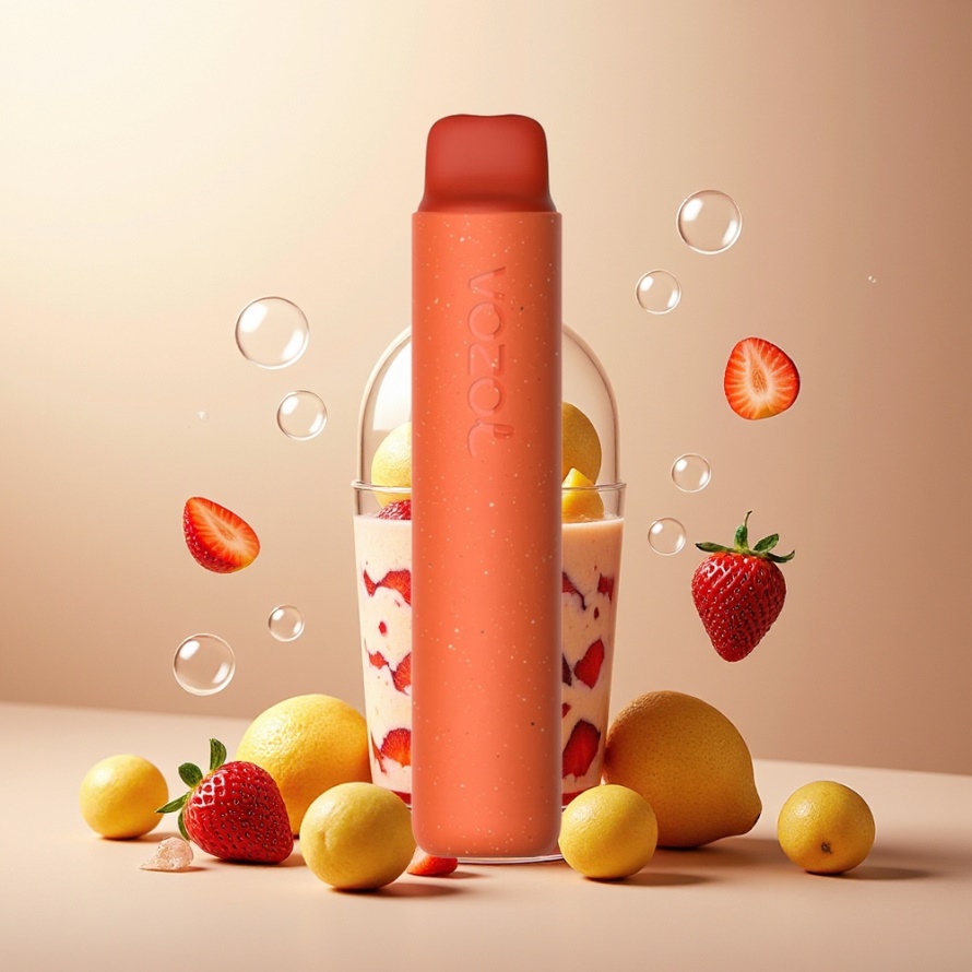 VOZOL STAR 2000 Engångs Vape Jordgubbssmoothie 2000 Puff 800mAh svensk grossist
