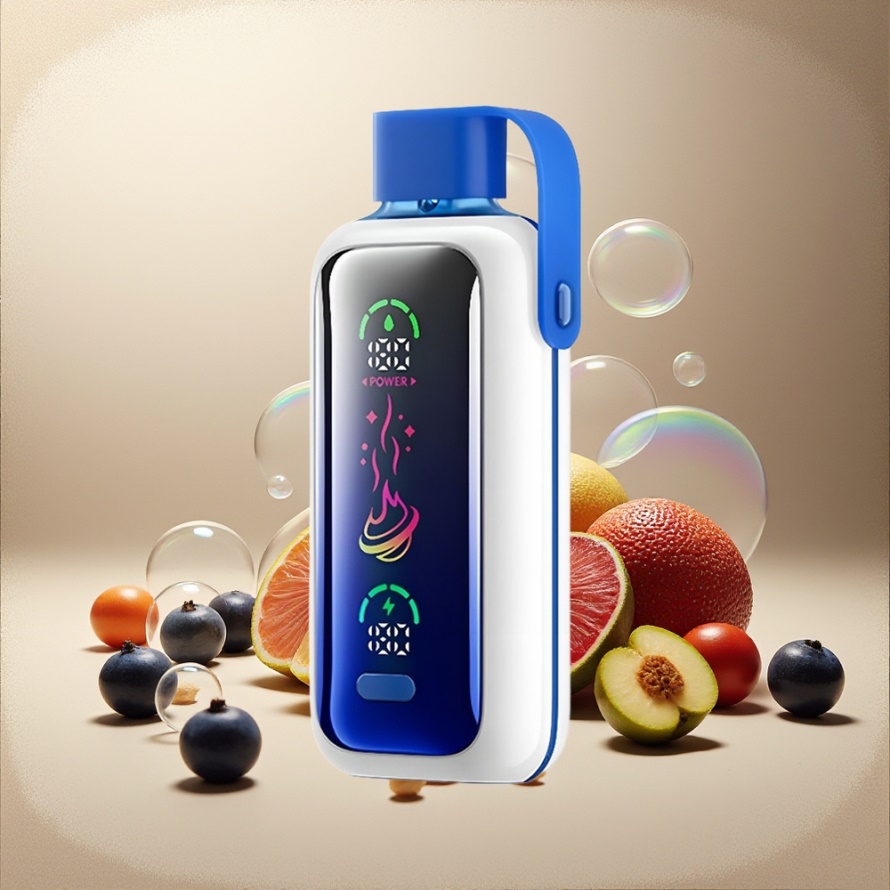 VOZOL Star 20000 Puffs Engångs Vape Blåbärsstorm med 2.2" HD-skärm & Dual Mesh för svensk grossist