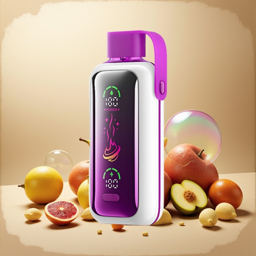 VOZOL Star 20000 Puffs Engångs Vape Kärlek 777 Svensk Grossist med 2.2 tum HD-skärm & Dual Mesh