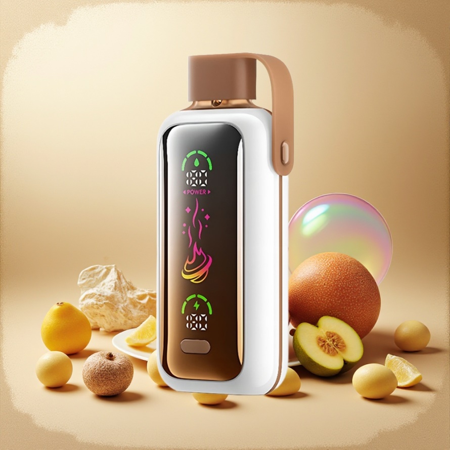 VOZOL Star 20000 Puffs Svensk Grossist Engångs Vape Dual Mesh Draken Jordgubb-Banana