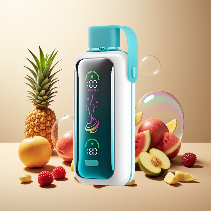 VOZOL Star 20000 Puffs Svensk Grossist Engångs Vape Hallon Äpple Vattenmelon Ananas med 2.2" HD-skärm & Dual Mesh