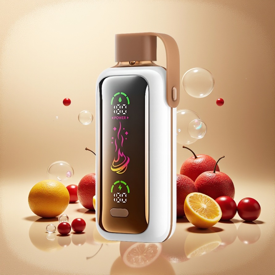 VOZOL Star 20000 Puffs Svensk Grossist Engångs Vape Körsbärs Cola med 2.2-tums HD-skärm & Dual Mesh