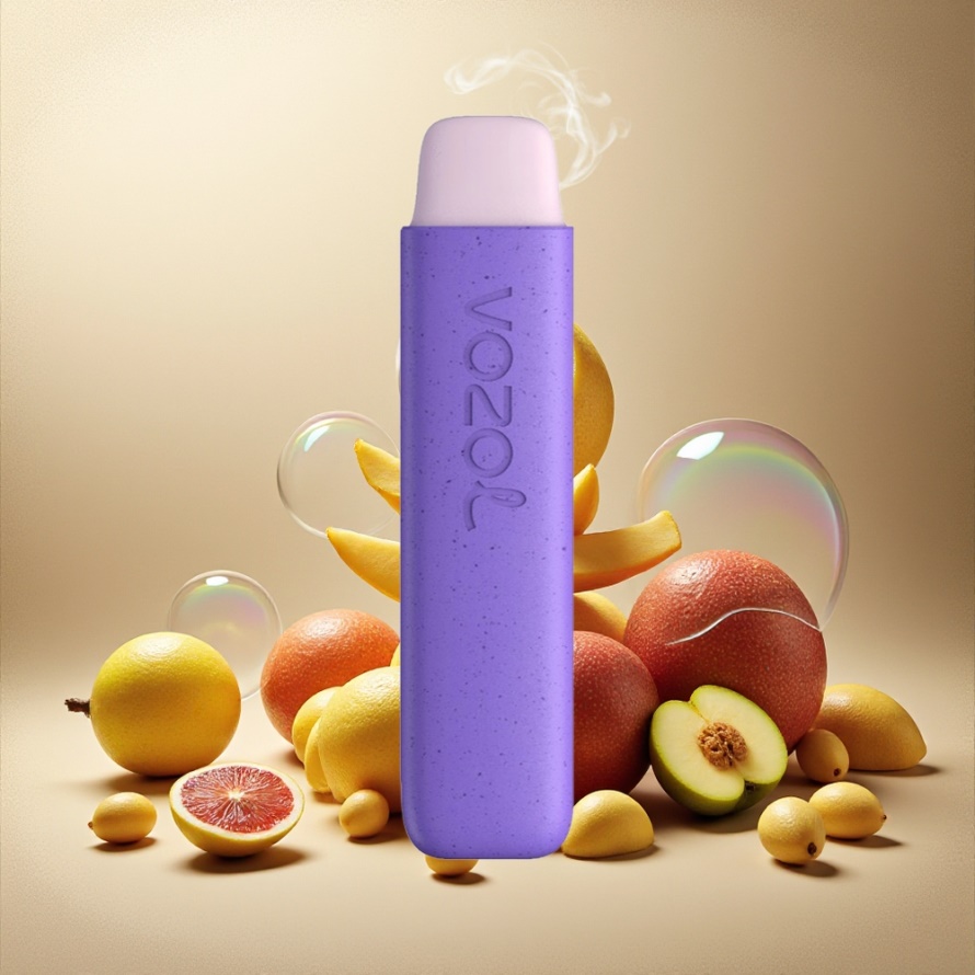 VOZOL STAR 550 Engångs Vape Power Storm Svensk Grossist – 2ML, 450mAh, 550 Puffs, 20mg/ml Nikotin, Avtagbart Batteri