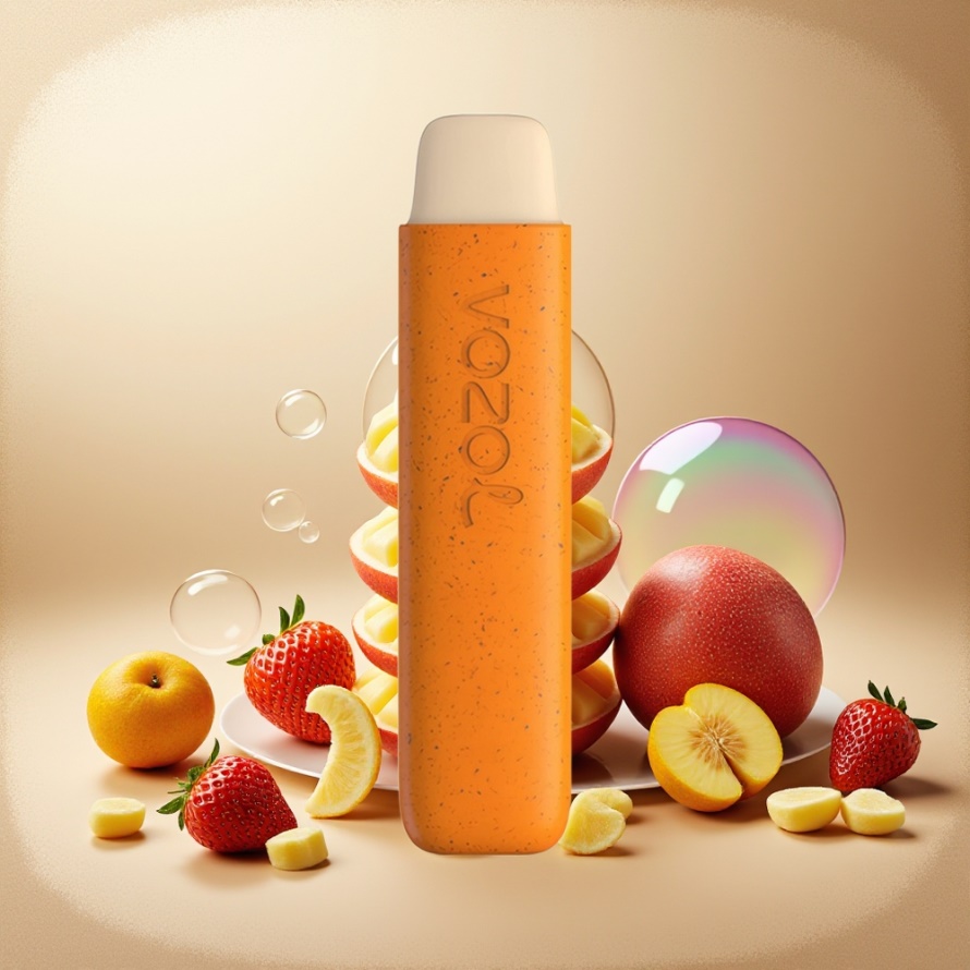 VOZOL STAR 550 Svensk Grossist Engångsvape Jordgubb Mango 2ML 550 Puffar 450mAh
