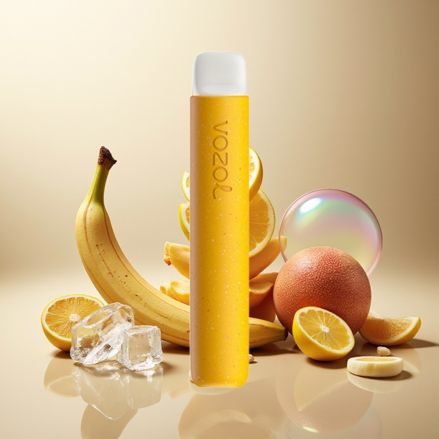 VOZOL STAR 600 Engångs Vape Bananis med 500mAh & 20mg/ml svensk grossist