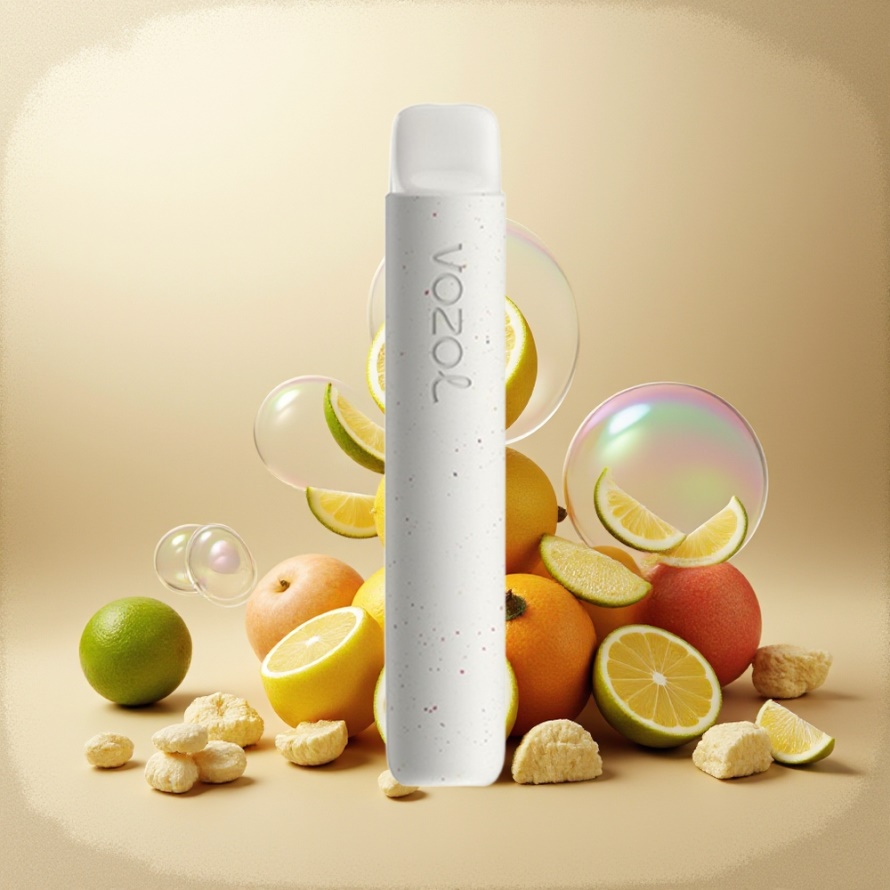 VOZOL STAR 600 Engångs Vape Citron Mojito 2ML 600 puff svensk grossist 500mAh
