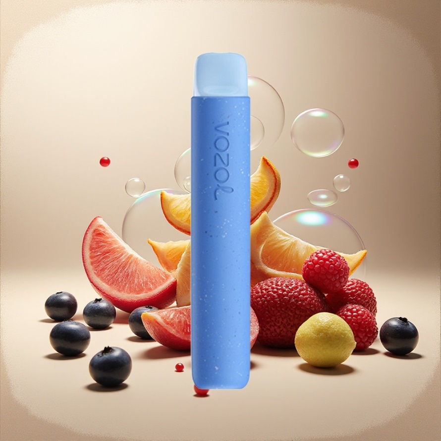 VOZOL STAR 600 Engångs-vape Blåbär Sur Hallon 2ML 500mAh 600 puff svensk grossist