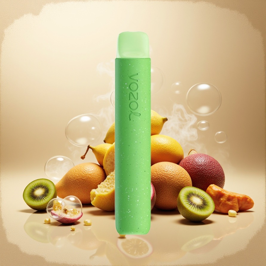 VOZOL STAR 600 Svensk Grossist Engångs Vape Kiwi Guava Passionsfrukt 2ML 600 Puffs 500mAh