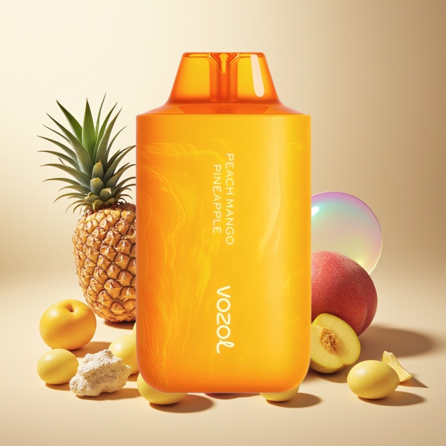 VOZOL STAR 6000/8000 V2 Engångs Vape Persika Mango Ananas 14/16ML 500mAh svensk grossist