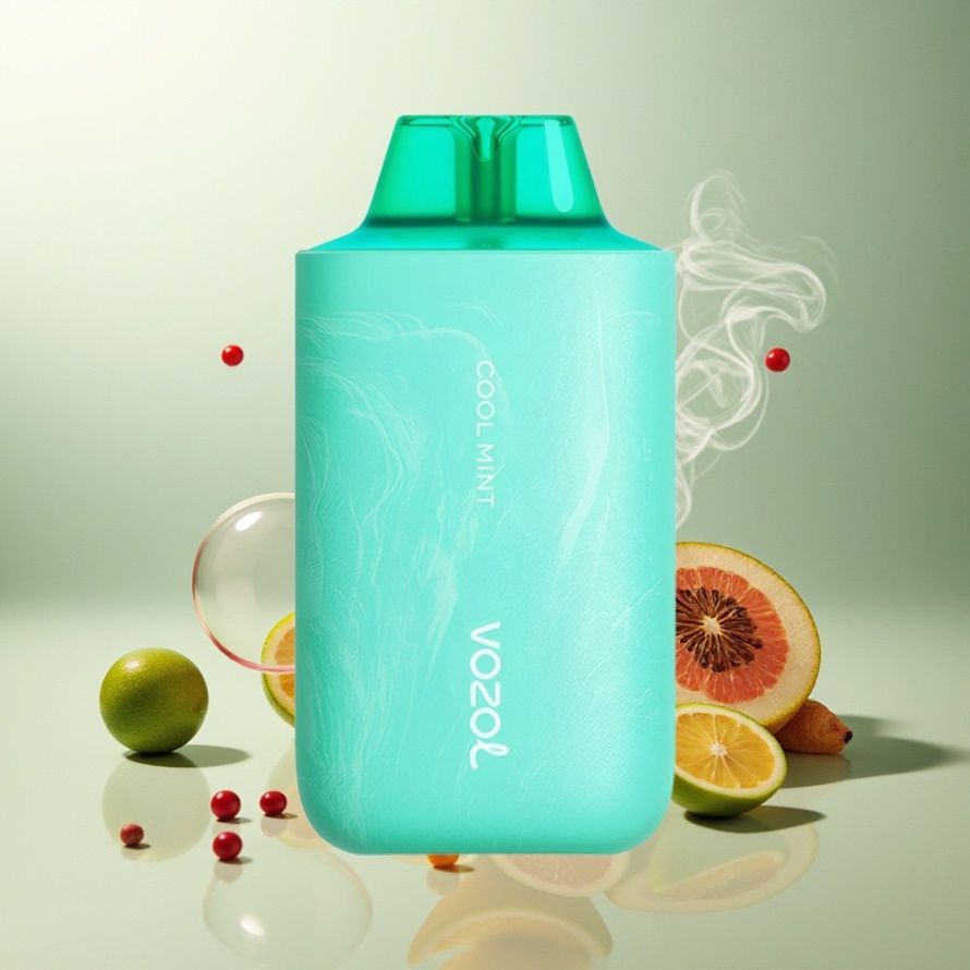 VOZOL STAR 6000/8000 V2 Engångs-vape Kylmynta 14/16ML 500mAh 65% PCR Svensk Grossist