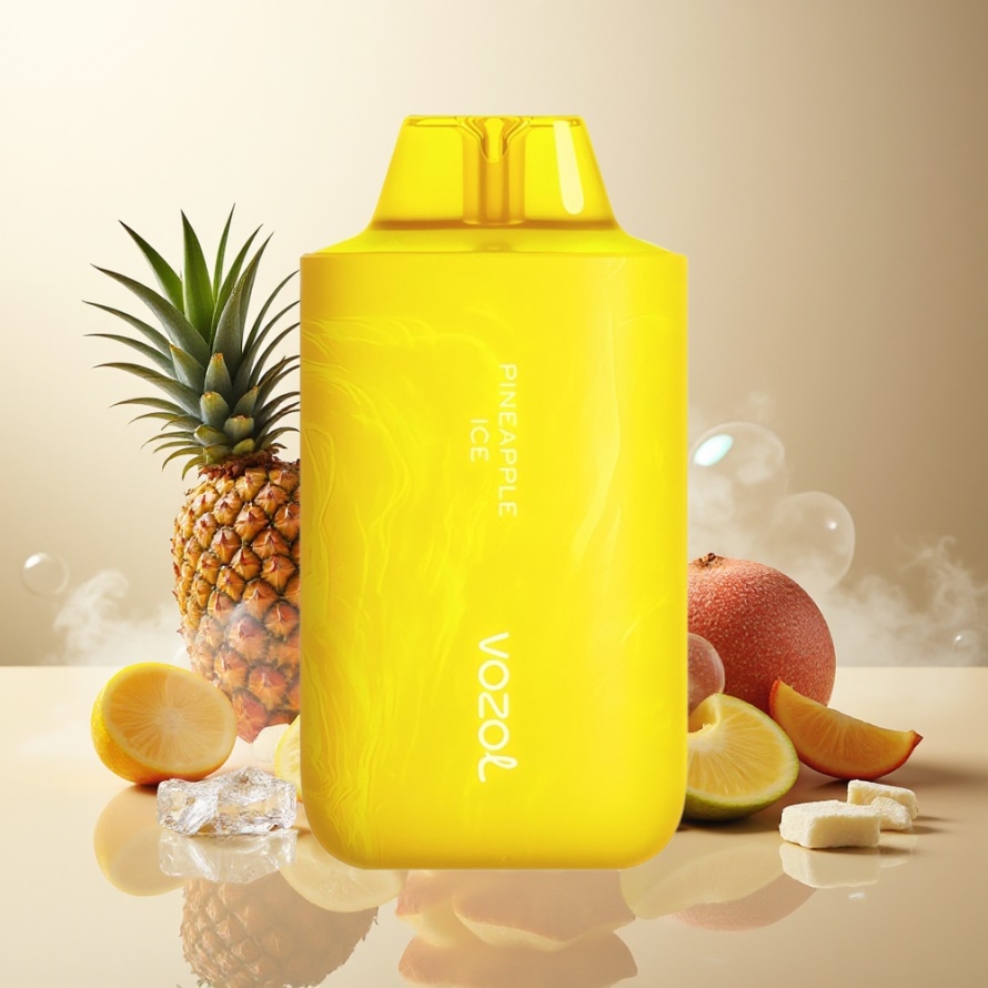 VOZOL STAR 6000/8000 V2 Engångsvape Ananas Is 14/16ML 8000 Puff svensk grossist