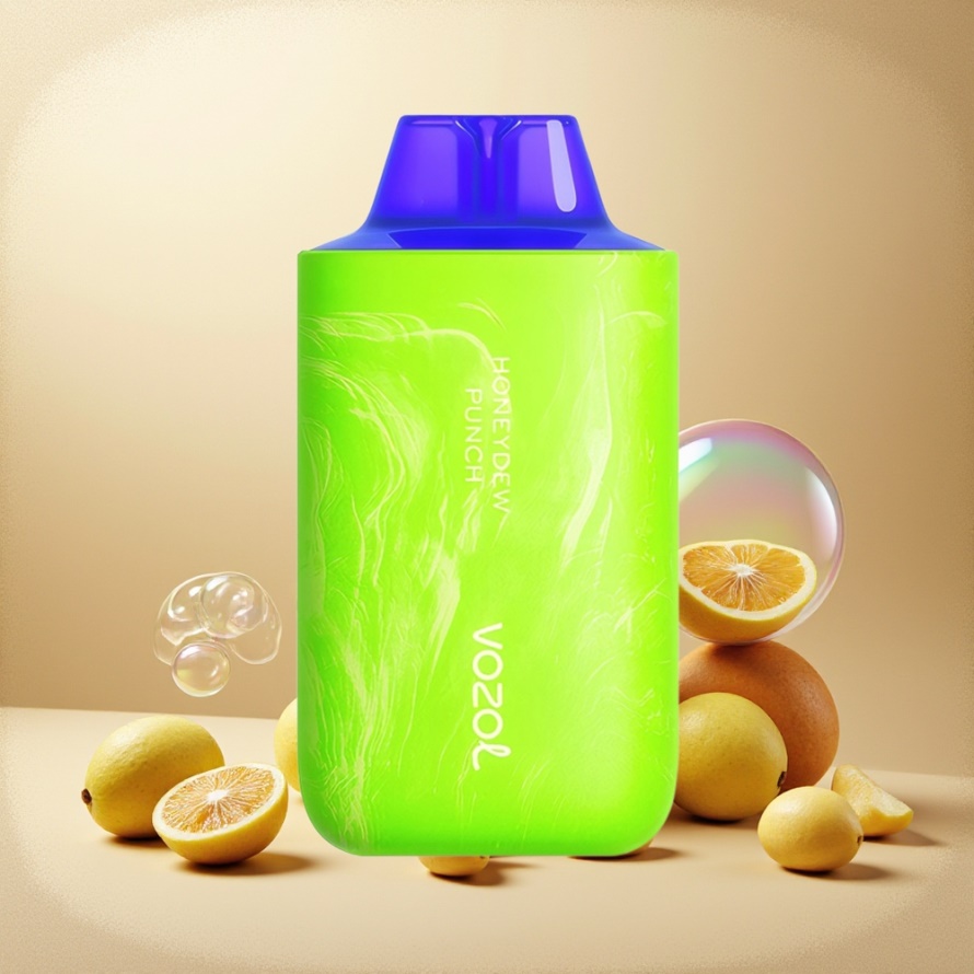 VOZOL STAR 6000/8000 V2 Engångsvape Honungsmelon Punch 14/16ML 8000 Puff svensk grossist