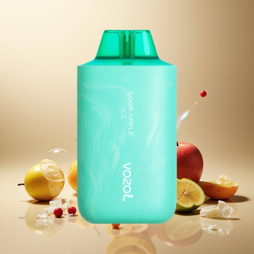 VOZOL STAR 6000/8000 V2 Engångsvape Sur Äpple Is 14/16ML 500mAh svensk grossist