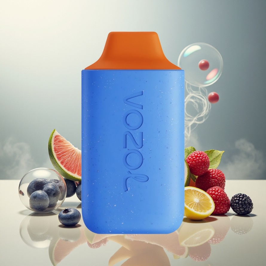 VOZOL STAR 6000 Engångs Vape Blå Hallon Citron 14ML 6000 Puff svensk grossist